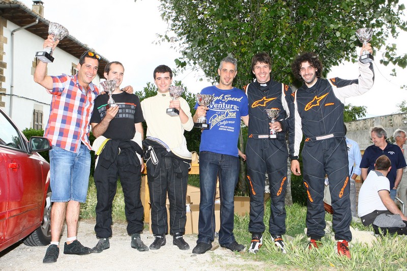 Una victoria navarra, inaugura el palmar&eacute;s del Rallysprint &quot;Valle de Etxauri&quot;